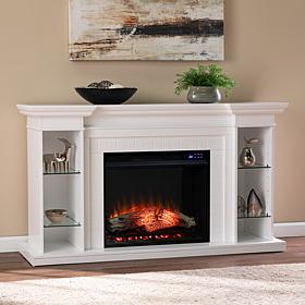 Southern Enterprises Crestbury Touch Screen Electric Fireplace with...