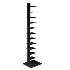 Southern Enterprises Jersey Spine Tower Shelf - Black