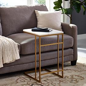 Southern Enterprises Oliver Marble C-Table