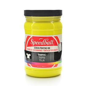 Speedball Fabric Screen Printing Ink 32 oz. - Yellow