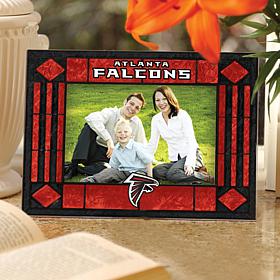 Sports Team Art Glass Picture Frame - Atlanta Falcons