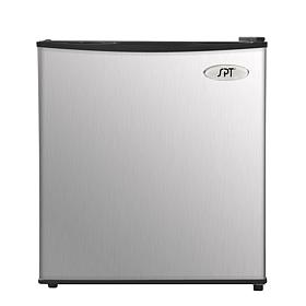 SPT 1.72 cu. feet Compact Refrigerator (Stainless Steel/Black)