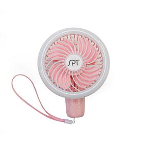 SPT SF-007B Personal Hand-Held Fan - Pink