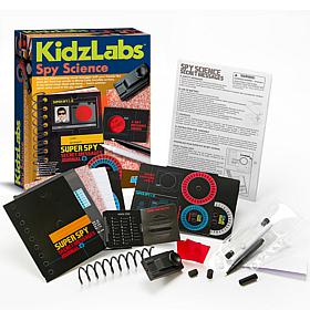 Spy Science Kit for Secret Messages and Codes