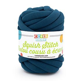 Squish Stitch Jumbo-Weight Polyester Yarn, 26 Yards