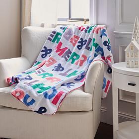 SSL Comfort Merry & Bright Throw