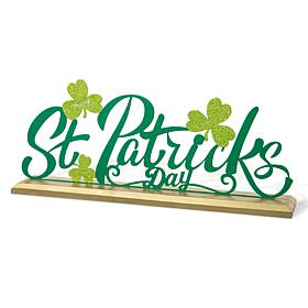 St. Patrick's Day Metal Table Decor
