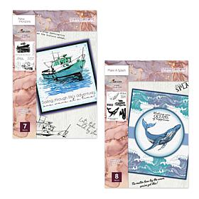 Stamps by Me Make a Splash 15-piece Layering Stamp Set