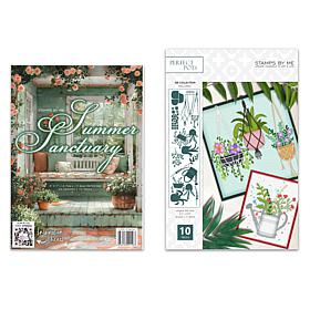 Stamps By Me Summer Sanctuary Garden Theme 85-piece Kit
