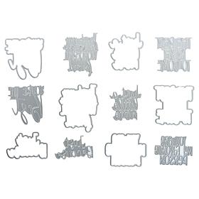 Stamps of Life Best Word Die Kit - Set of 12