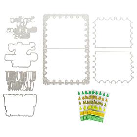 Stamps of Life Christmas A2 Card Size Bundle