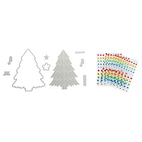 Stamps of Life Christmas Tree A2 Card Size Bundle