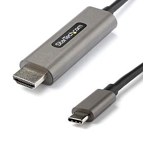 StarTech 6ft (2m) USB C to
HDMI Cable 4K 60Hz w/ HDR10