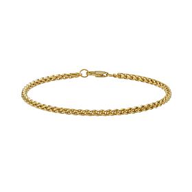 Stately Steel Palma Chain 11" Ankle Bracelet