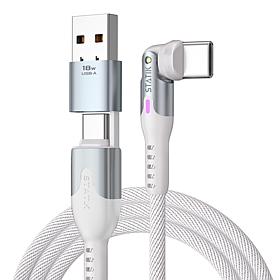 Statik PowerPivot Pro Nylon Braided 1m USB-C to USB-C Cable