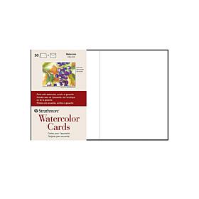 Sthrathmore Watercolor Blank Greeting Card - Pack of 50