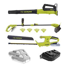 Sun Joe 24-Volt 3-piece. Electric Garden Kit