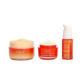 Sunday Riley C.E.O. Vitamin C Brightening Face & Body 3pc Collection