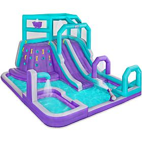 Sunny & Fun Mega Climb N’ Go Inflatable Water Slide Park