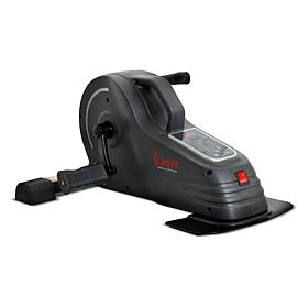 Sunny Health & Fitness Motorized Under Desk Bike for Legs and Arms