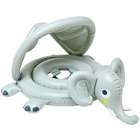 SunnyLiFE Eli the Elephant Grey Baby Pool Float