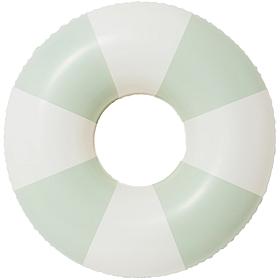 SUNNYLiFE The Vacay Soft Olive Stripe Pool Ring 41.7"