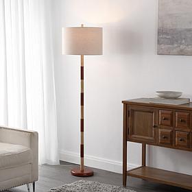 Suzy 62" Cream Brown Resin Floor Lamp