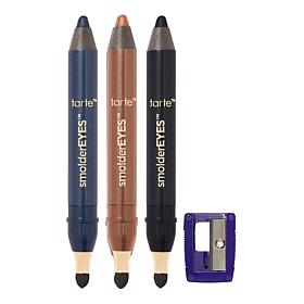 tarte SmolderEYES Eyeshadow Liner Trio & Sharpener