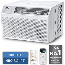 TCL 10,000 BTU Smart Window Air Conditioner with Smart Control