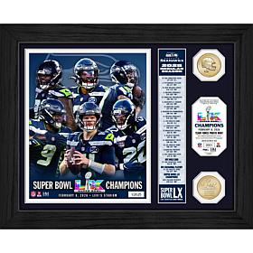 Team Force Bronze Coin Photo Mint Super Bowl LX Champions