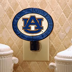 Team Glass Nightlight - Auburn