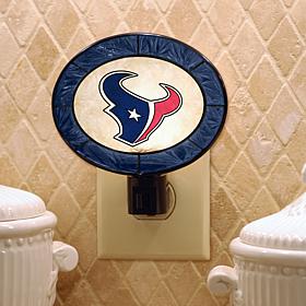 Team Glass Nightlight - Houston Texans