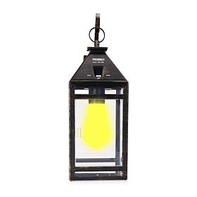 Techko Solar LED Portable Hanging Lantern w Hanger - Amber or White  