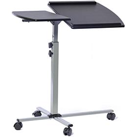 Techni Mobili Adjustable Laptop Cart on Wheels