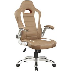 Techni Mobili High Back Executive Chair with Flip-Up Arms