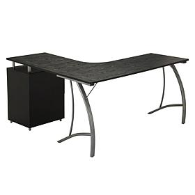 Techni Mobili Modern L-Shaped Computer Desk