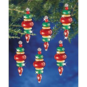 The Beadery Holiday Beaded Ornament Kit - Victorian Baubles