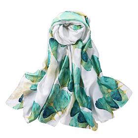 The Green Clover Lightweight Scarf by Youzey