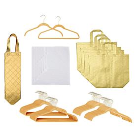 The Joy Hangers Best Gifts Ever 65-piece Mega Set with Bags - Brass
