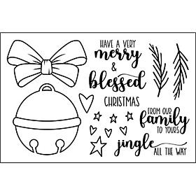 The Stamps of Life jinglebell2stamp Clear Stamp Set