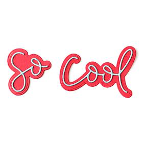 The Stamps of Life So Cool Word Die Set