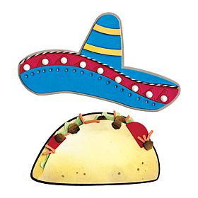 The Stamps of Life Taco & Sombrero Shaped Card Fold-it Bundle Die Set