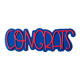 The Stamps of Life Tall and Skinny Congrats Word Die Set