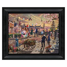 Thomas Kinkade Disney Mary Poppins Returns - 16" x 20" Brushstroke ...