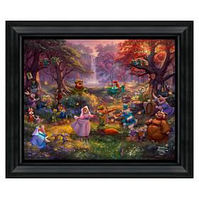 Thomas Kinkade Disney Robin Hood - 16" x 20" Brushstroke Vignette