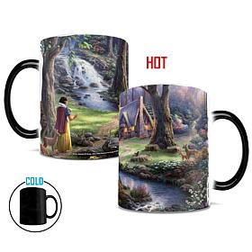 Thomas Kinkade Disney Snow White Heat-Sensitive Morphing Mug