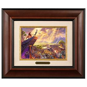 Thomas Kinkade Disney The Lion King 12" x 10.5" Brushwork