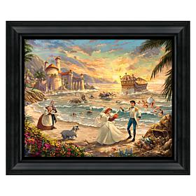 Thomas Kinkade Disney The Little Mermaid Celebration of Love - 16" ...