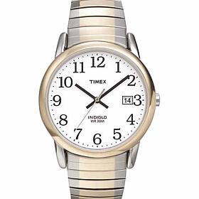 Timex Men's 2-Tone Steel Easy Reader Expansion Watch
