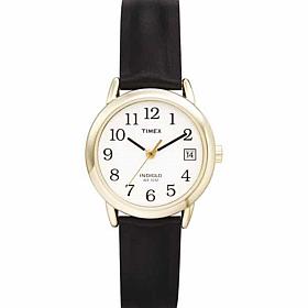 Timex Women's Classic EZ-Reader Black Strap Watch